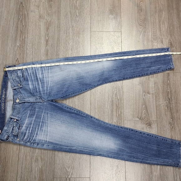 Citizens of Humanity Blue Faded Avedon Skinny Jeans Size 31 - Picture 11 of 12